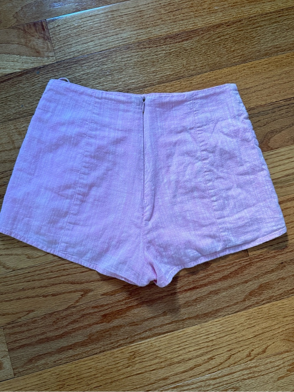 The Impeccable Pig Light Pink High-Waist Women’s Shorts - Picture 2 of 5